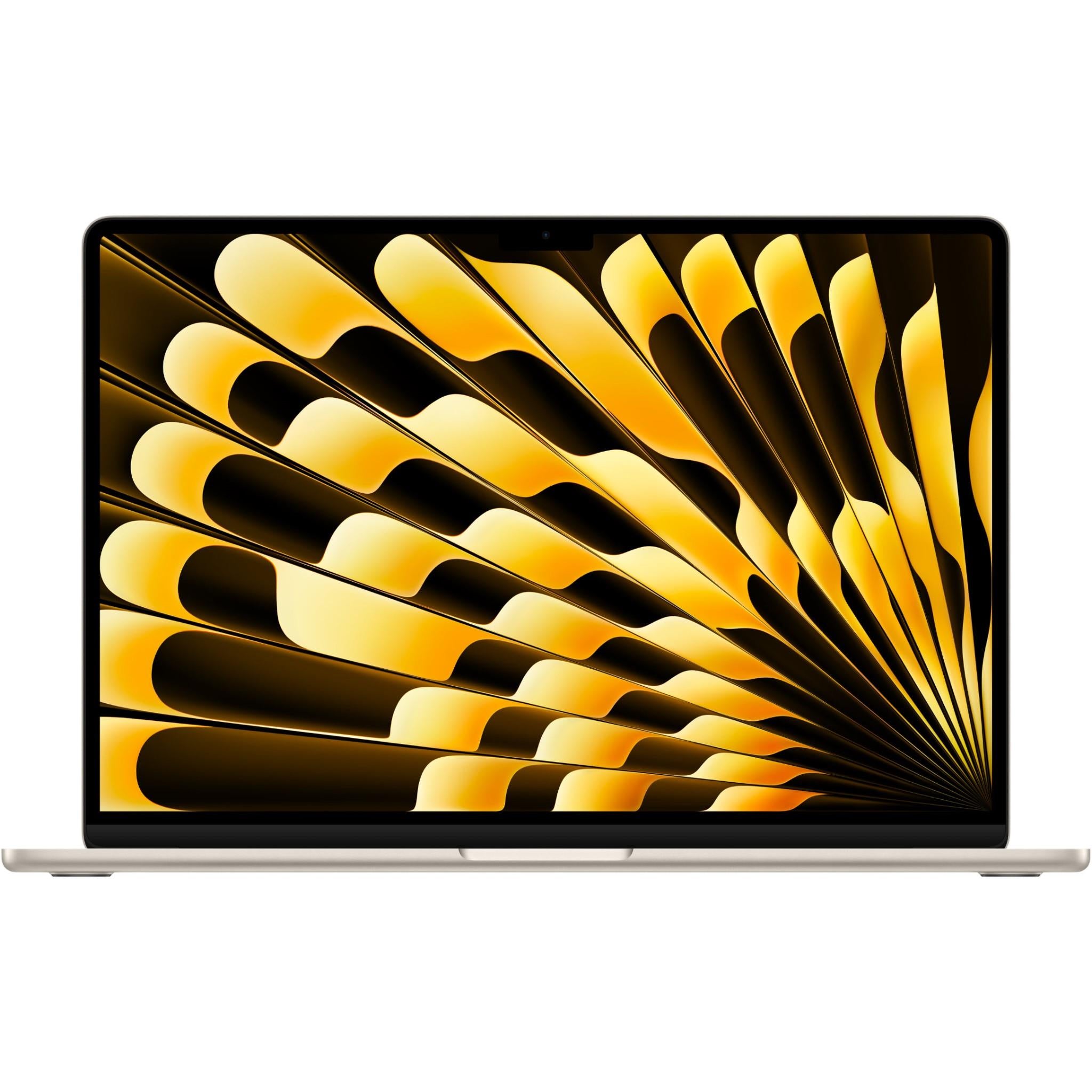 apple macbook air 15-inch with m3 chip, 10-core gpu 256gb/8gb (starlight) [2024]