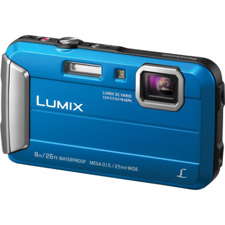 panasonic lumix ft30 tough camera (blue)