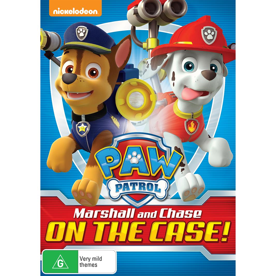 paw patrol: marshall and chase on the case