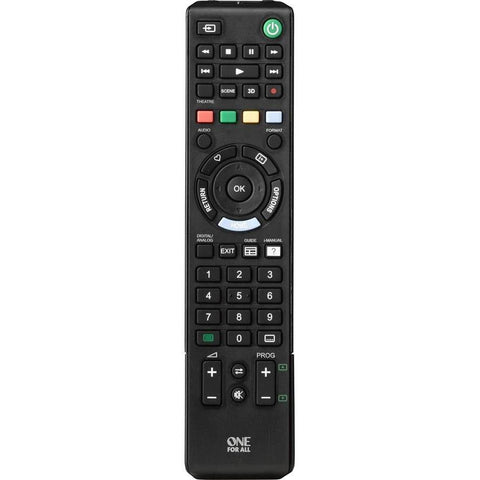 sony tv remote