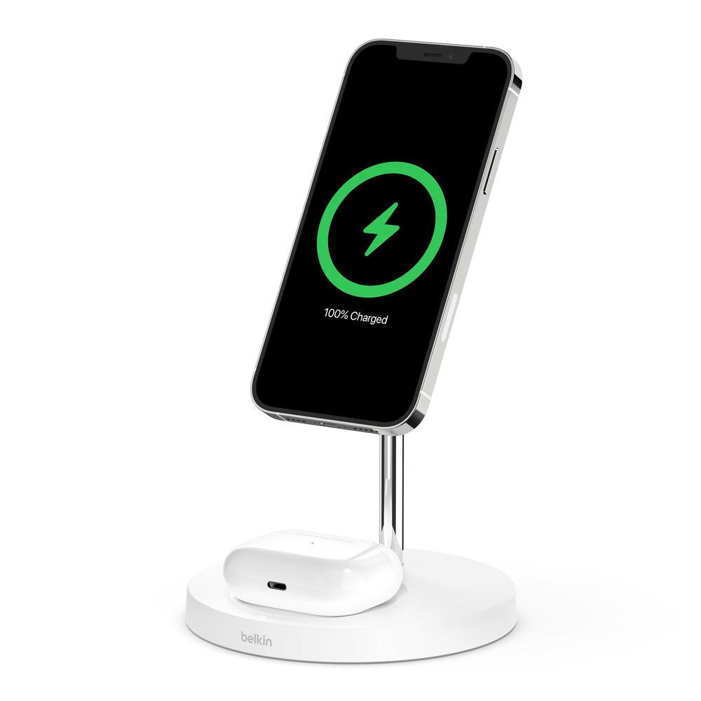 Belkin BoostUp Charge Pro Portable Wireless Charging Pad with MagSafe 15W -  JB Hi-Fi