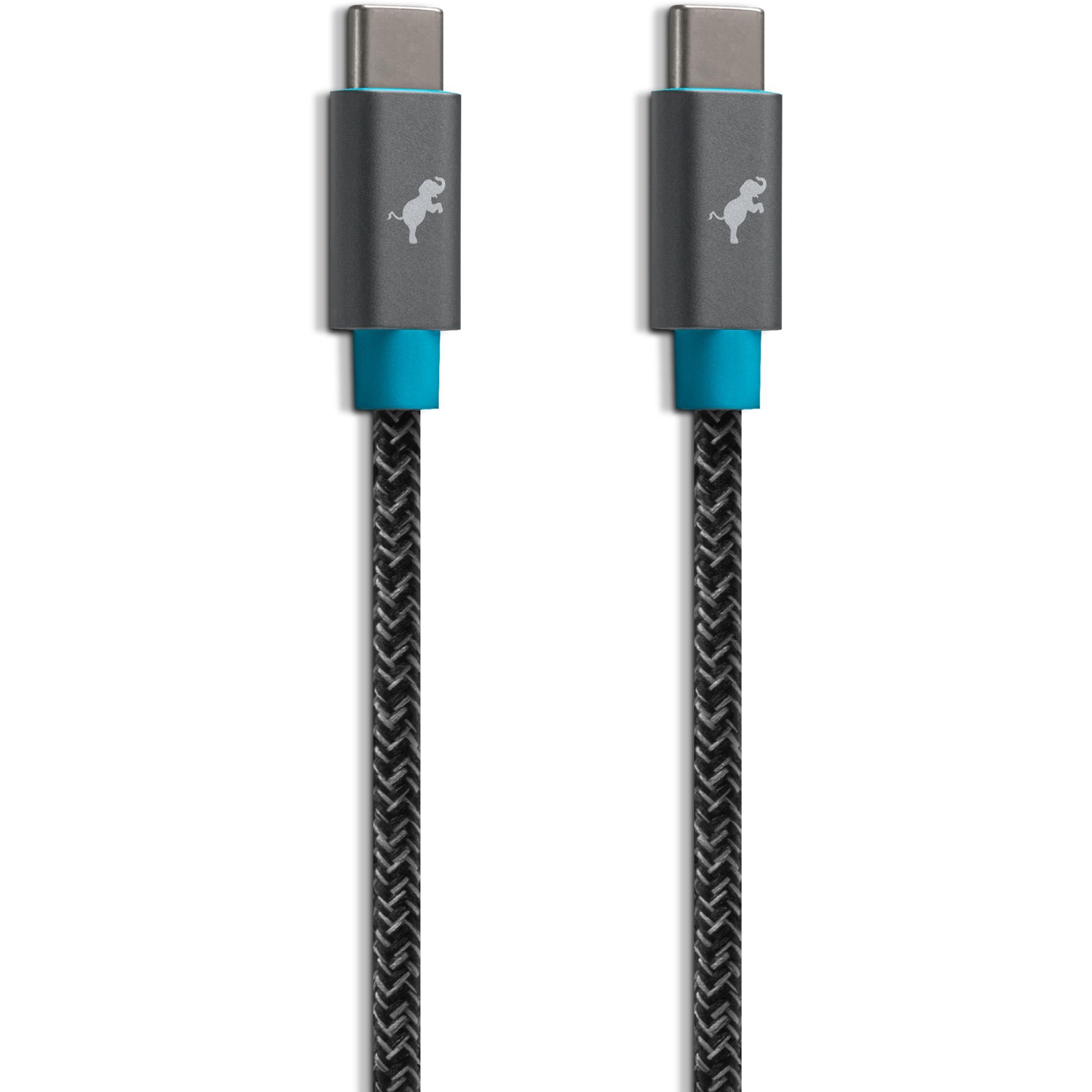 nimble usb-c to usb-c 2m cable (grey)