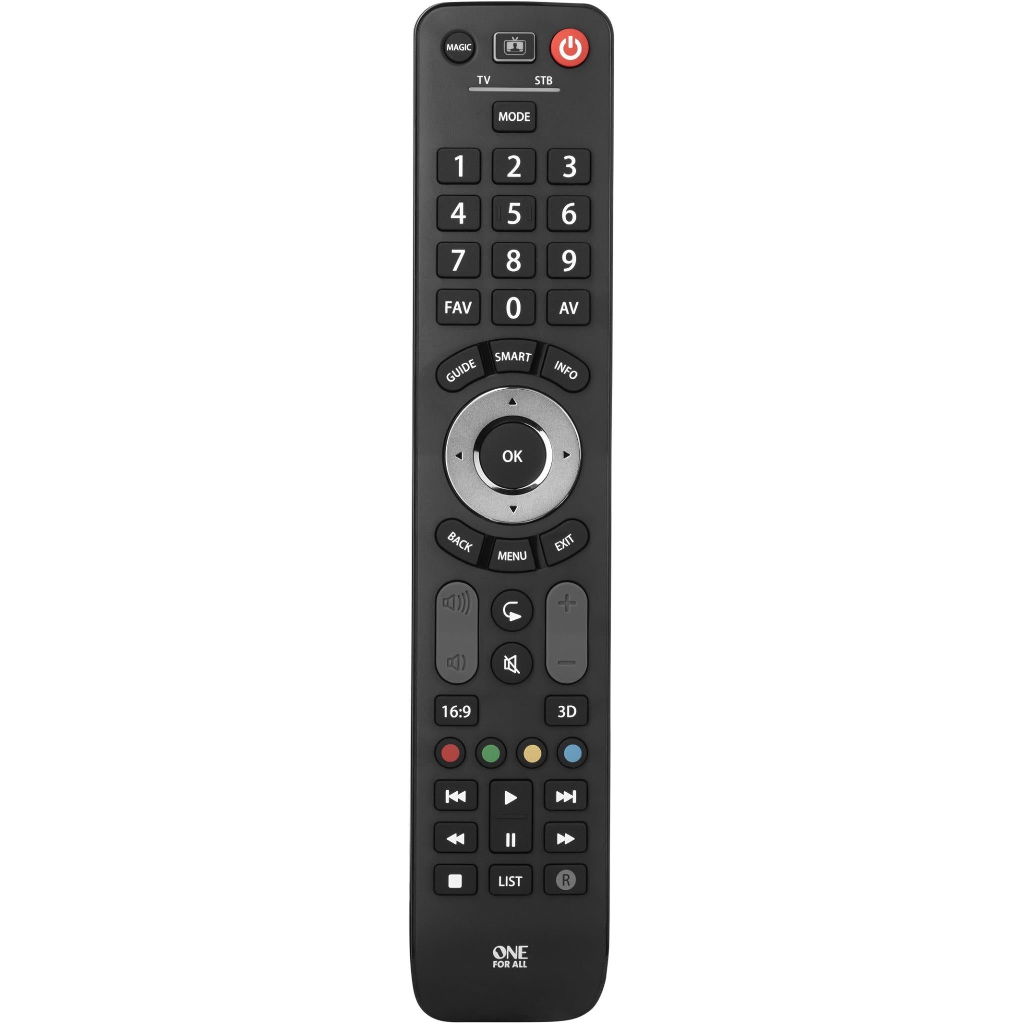 one for all evolve 2 device universal remote