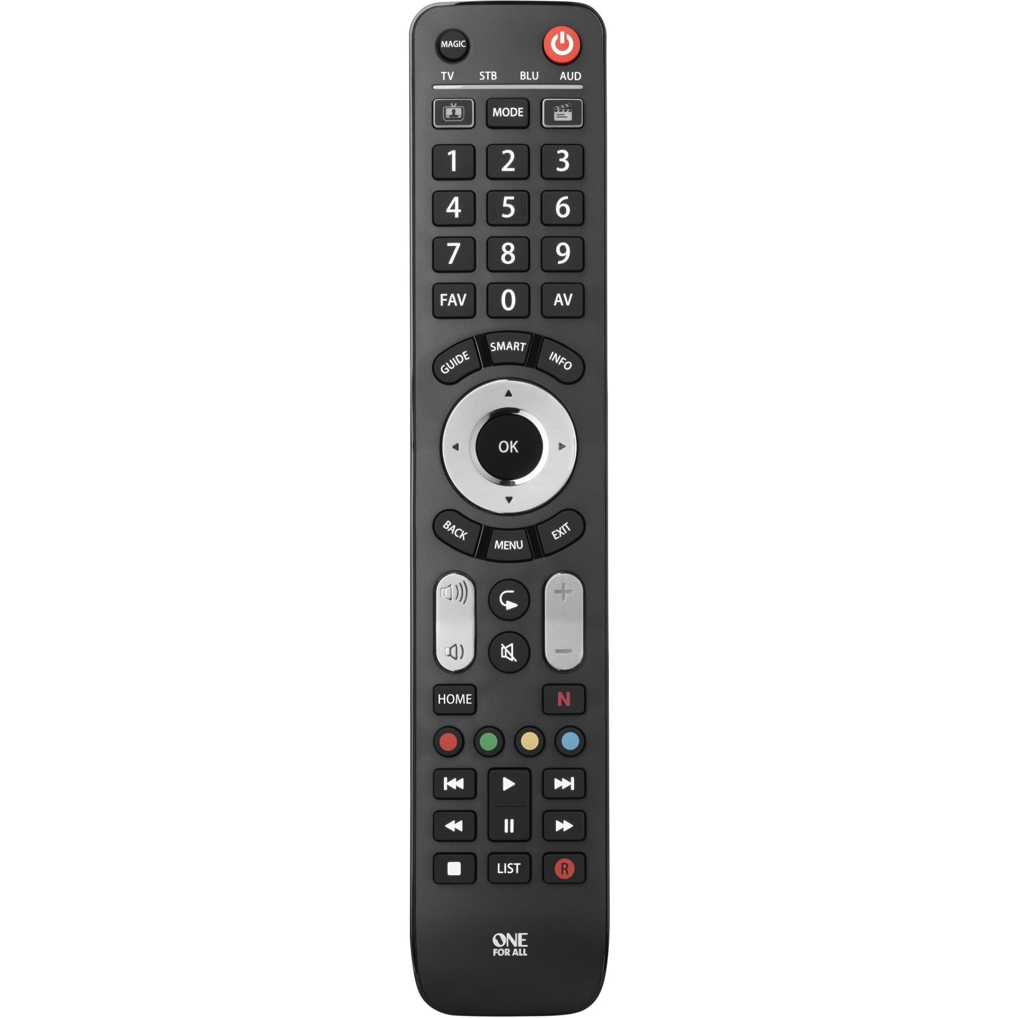 one for all evolve 4 device universal remote