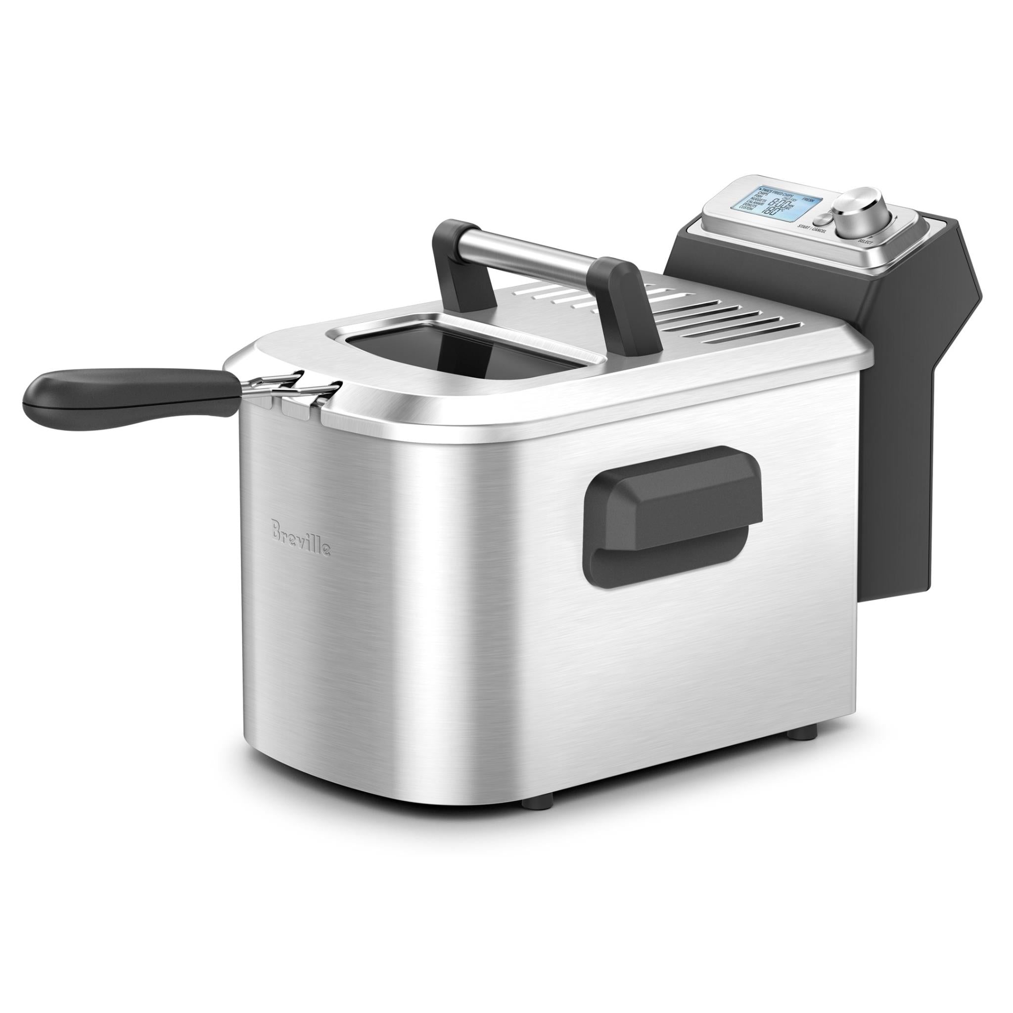 breville the smart fryer deep fryer