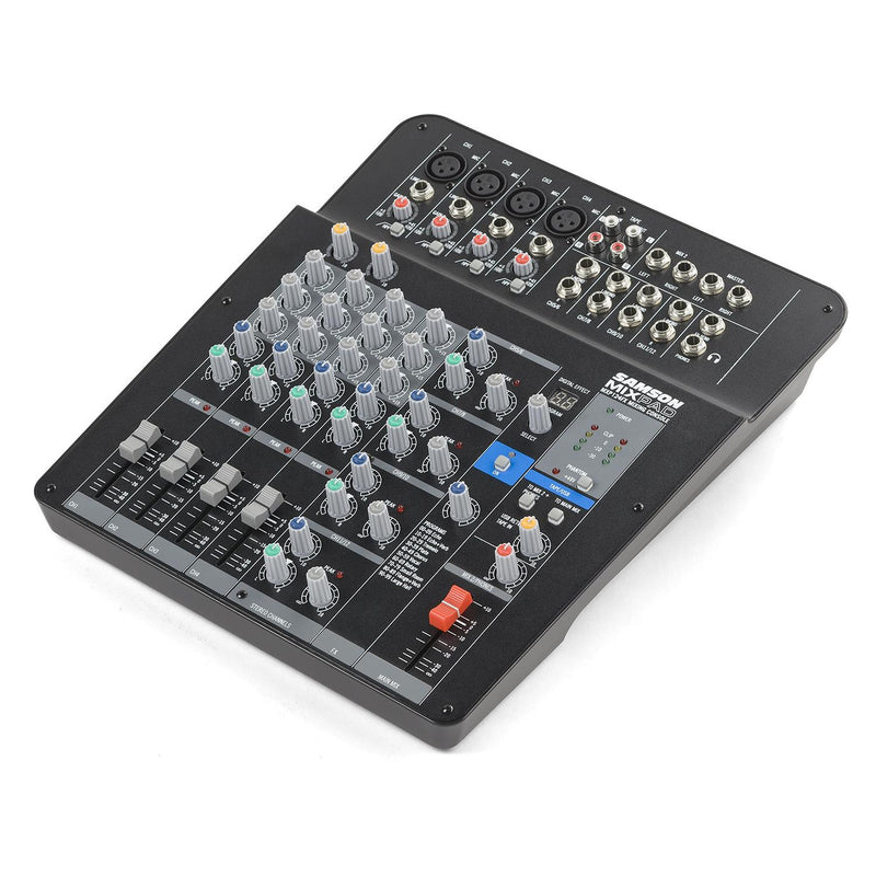 samson mixpad mxp124fx recoding music