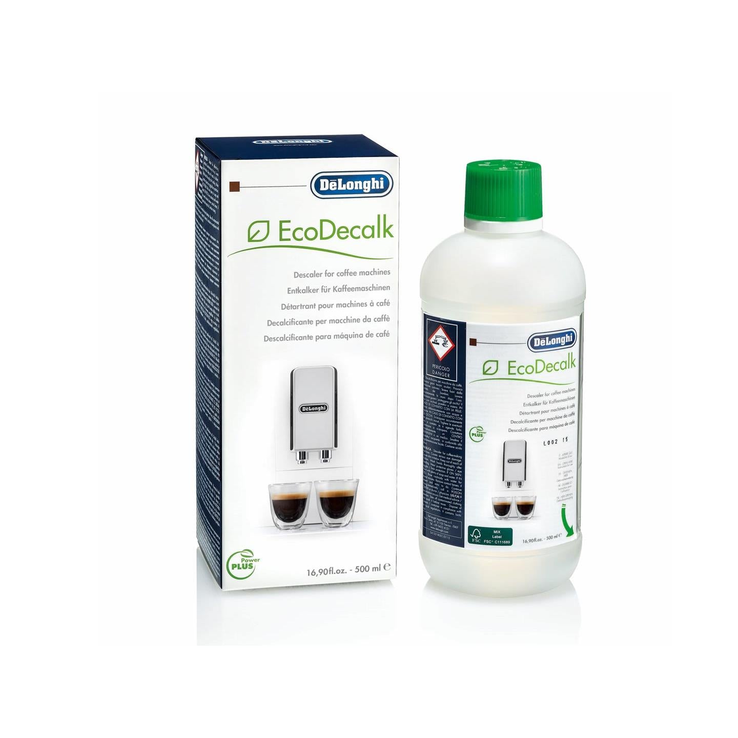 de'longhi ecodecalk coffee machine descaler (500ml)