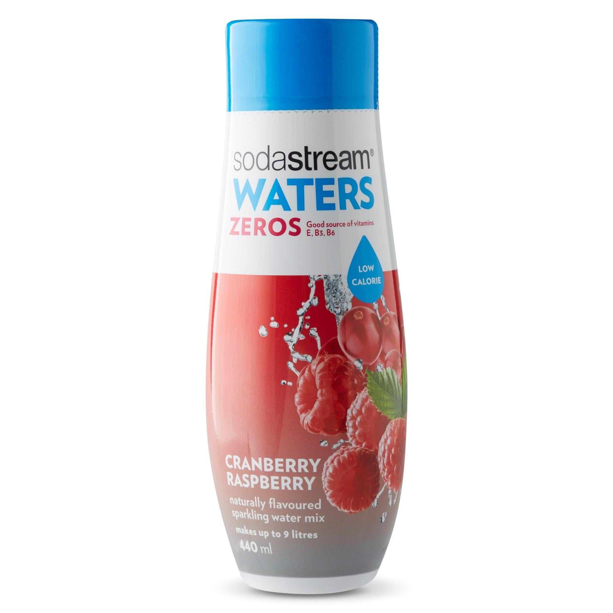 sodastream zeros 440ml (cranberry raspberry)