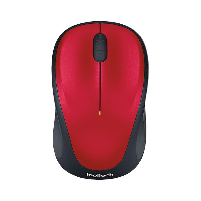 logitech m235 wireless mouse (red)