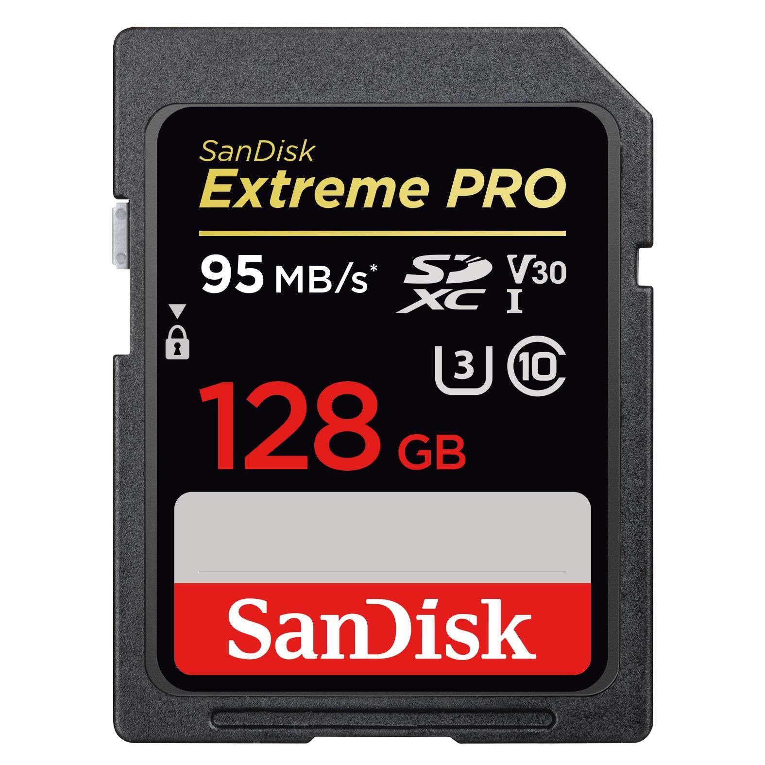 sandisk extreme pro 128gb sdxc memory card