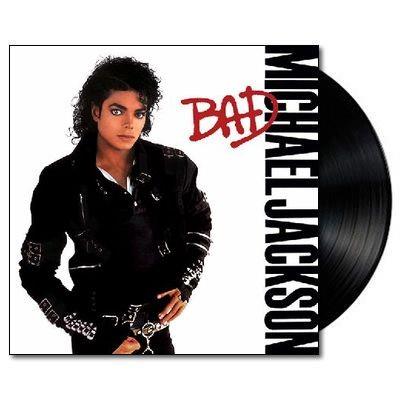 michael jackson bad album art