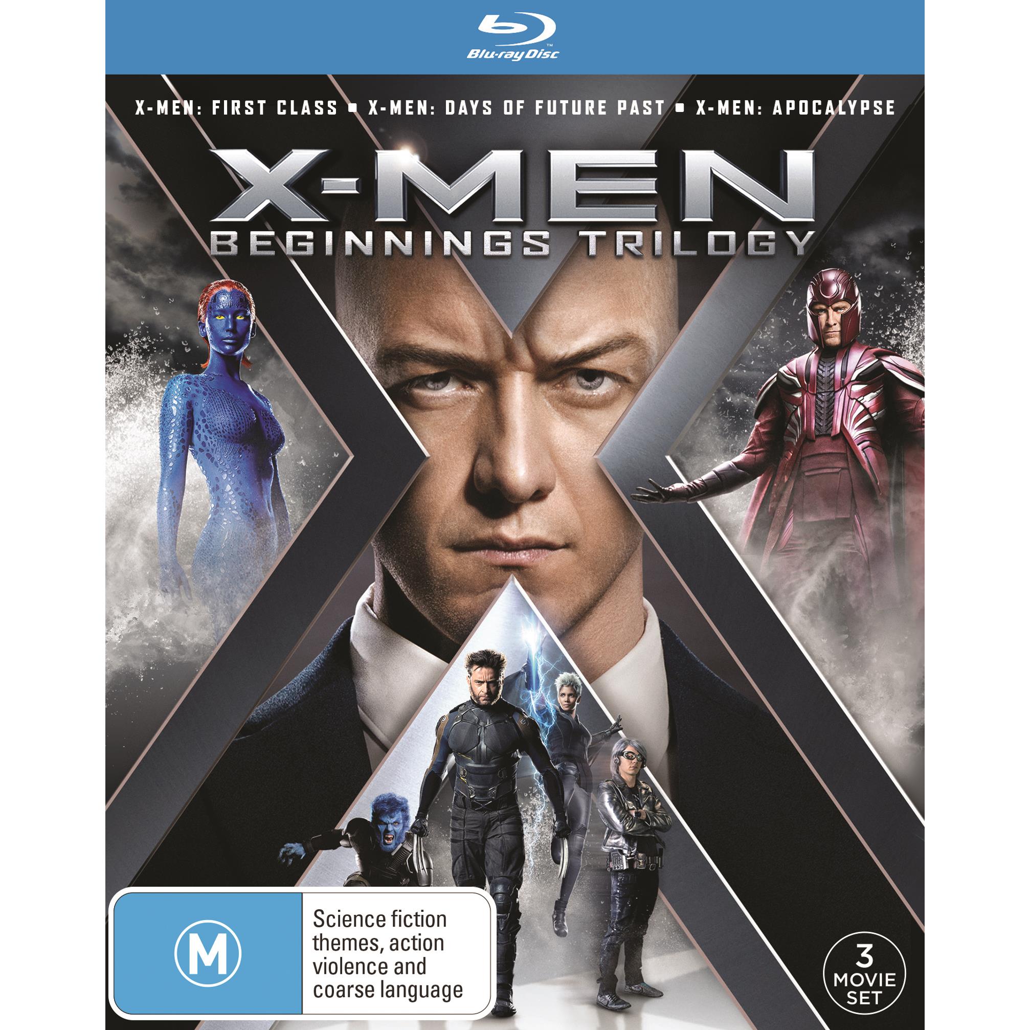 x-men: beginnings trilogy