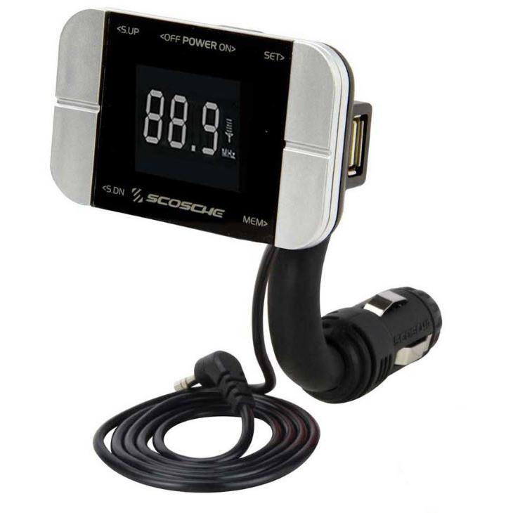 scosche tuneit fm transmitter with usb charger