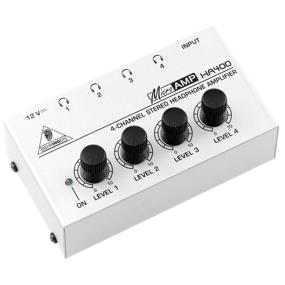 behringer ha400 4 channel headphone amplifier