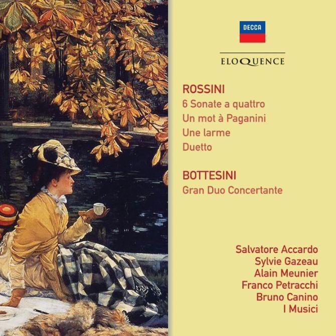 rossini: sonate a quattro / bottesini: gran duo concertante