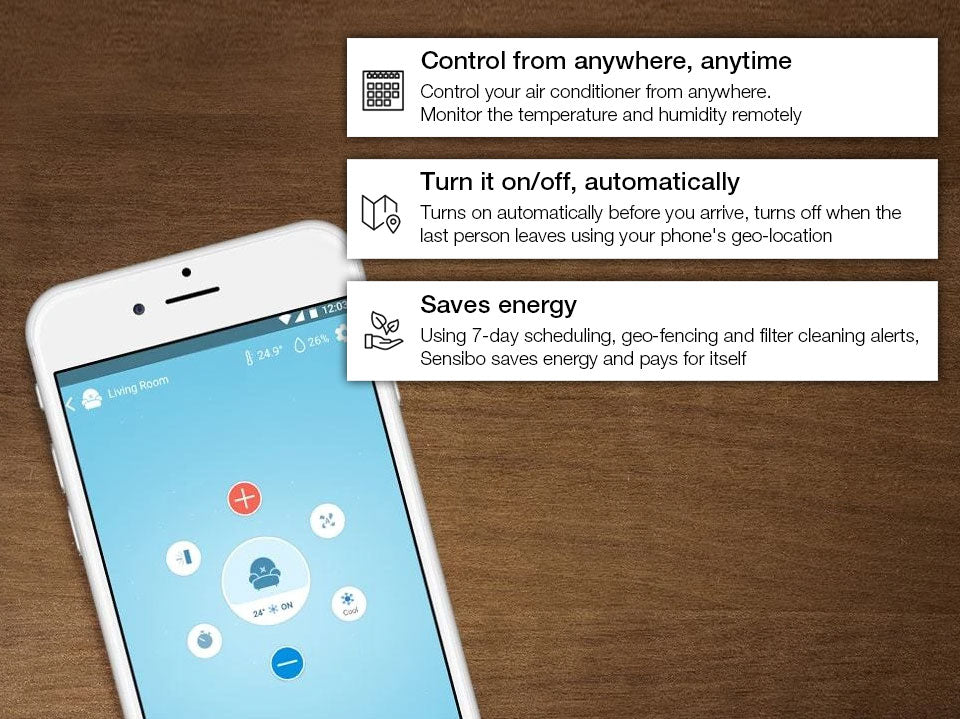 Sensibo Sky Air Conditioner and Heat Pump WiFi Controller - JB Hi-Fi