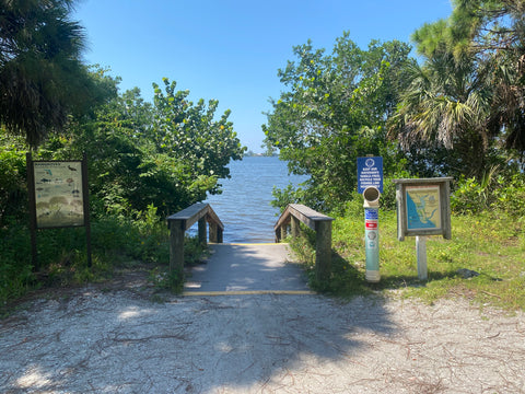 A kayak launch at Lemon Bay park prevents some kayaks from launching.