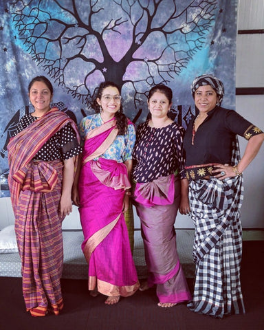 Innovative Ways Of Saree Draping 4 Saree Lovers Have Done It All