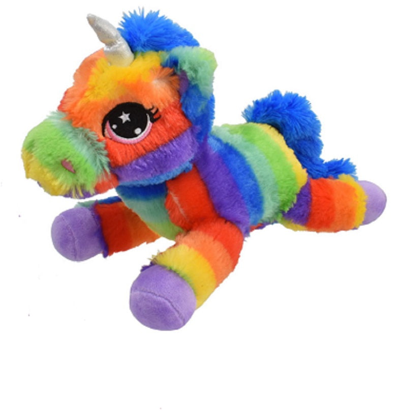 rainbow unicorn teddy