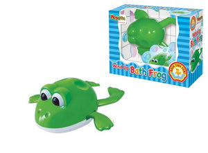 wind up frog bath toy