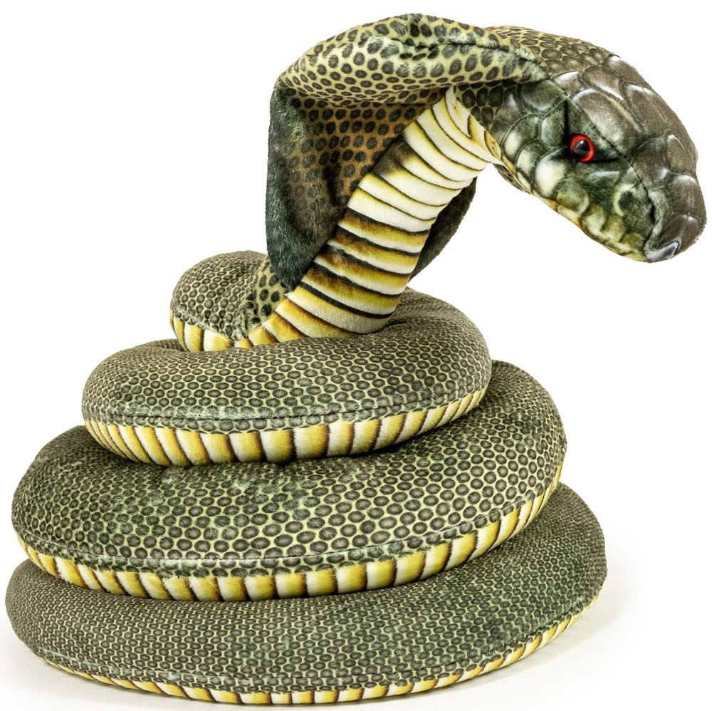 stuffed cobra snake