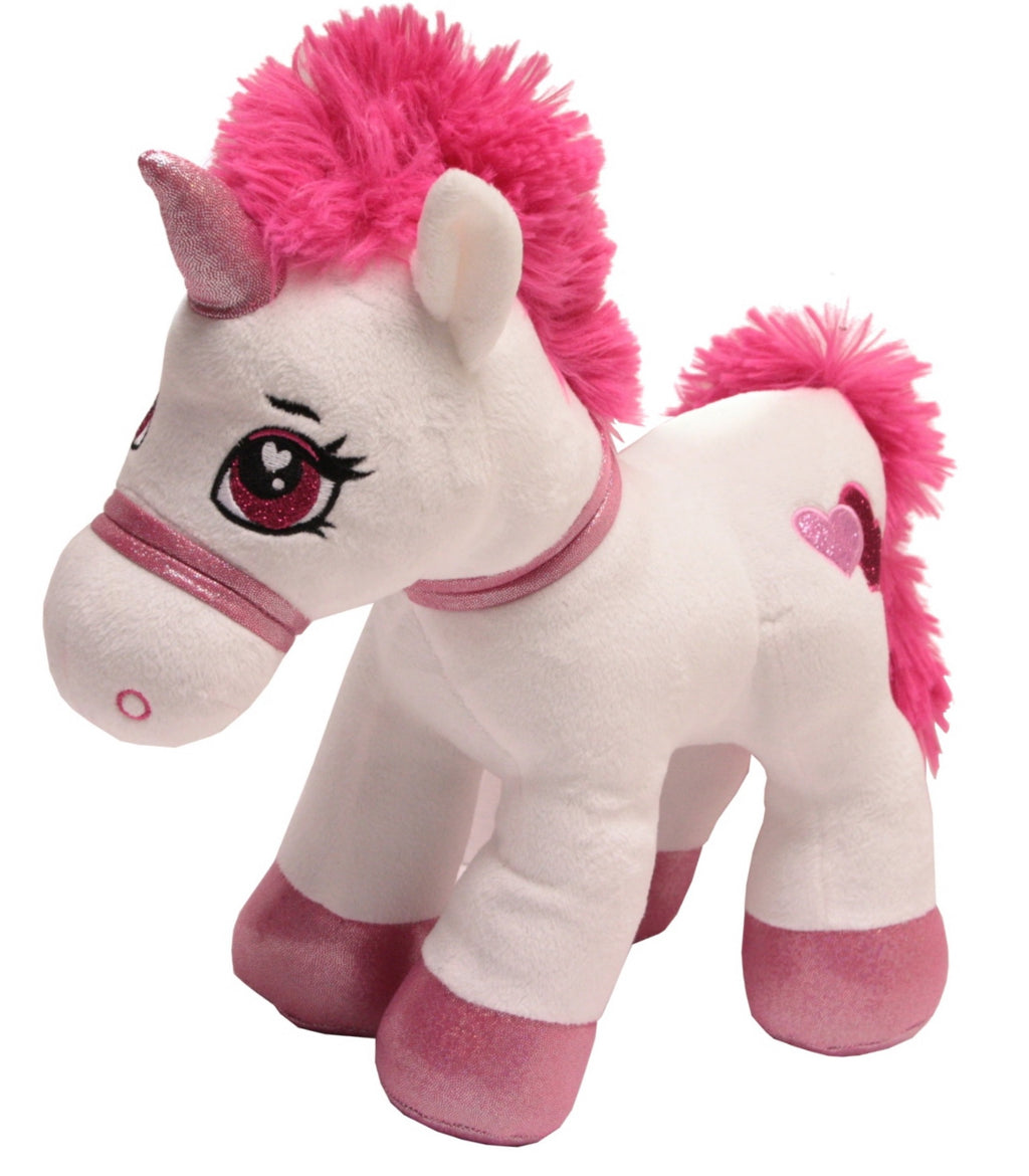 weighted unicorn plush