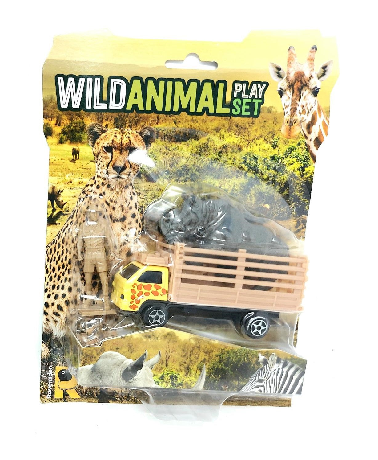 Ravensden Safari Wild Animal 3pc Playset | Gift Giant