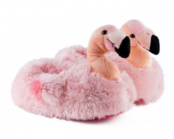 kids flamingo slippers