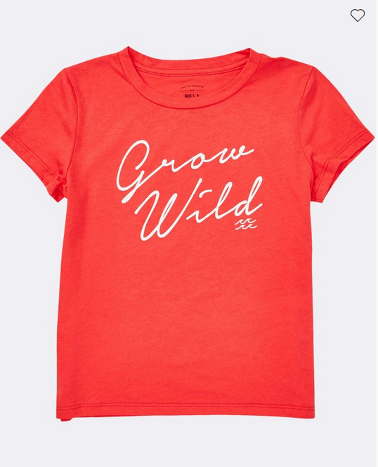 girls red tee