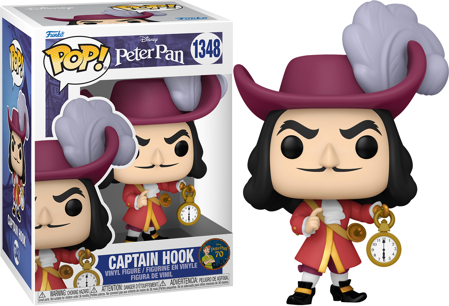 Funko POP! Disney: Peter Pan - Captain Hook #1348