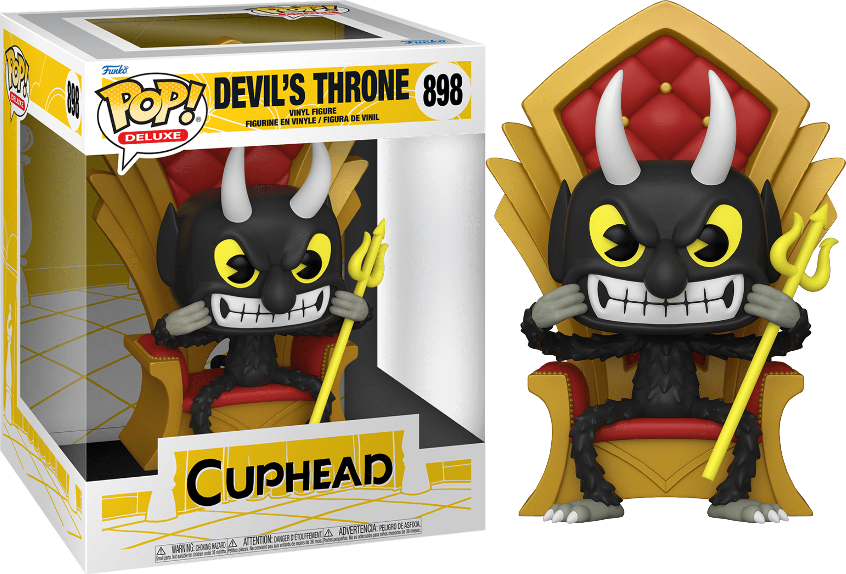 Funko POP! Deluxe: Cuphead - Devil's Throne [6-Inch] #898
