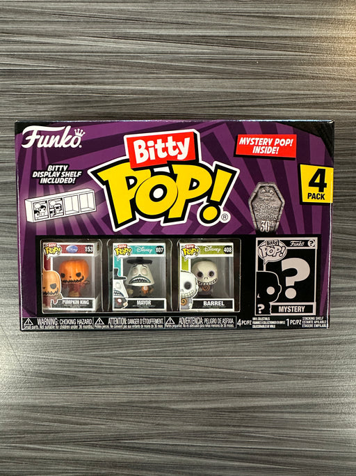 Funko Bitty POP! Five Nights at Freddy's 0.9-in Vinyl Figure Set 4-Pack  (Bonnie, Chica, Freddy, Mystery Pop!)