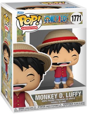Funko POP! Animation: One Piece - Monkey. D. Luffy [With Meat] #1771 - The Pop Plug