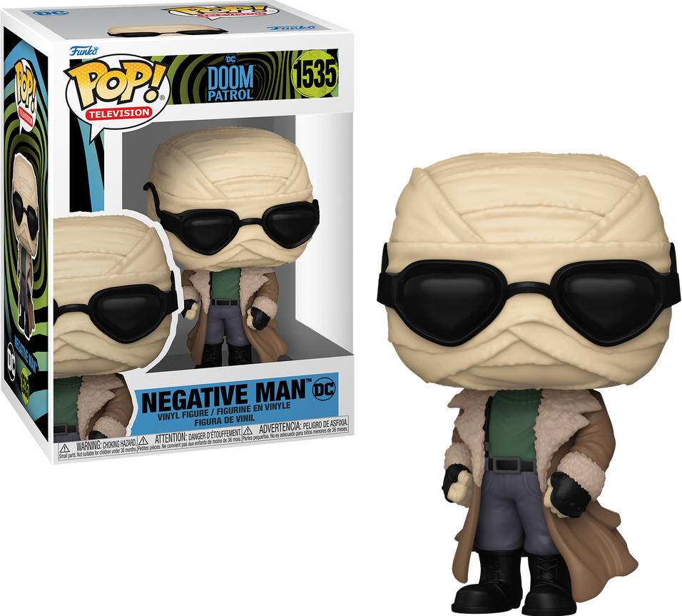 Funko POP! Television: Doom Patrol - Negative Man #1535