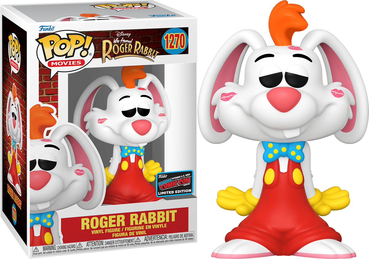 Funko POP! Movies : Who Framed Roger Rabbit - Roger Rabbit [with Kisse ...