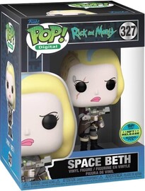 Funko POP! Rick And Morty - Space Beth (NFT Release 5000 PCS) #327