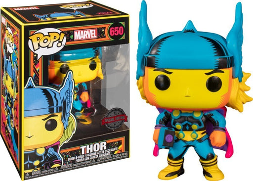 Funko POP! Marvel: Black Panther [Black Light] (Special Edition