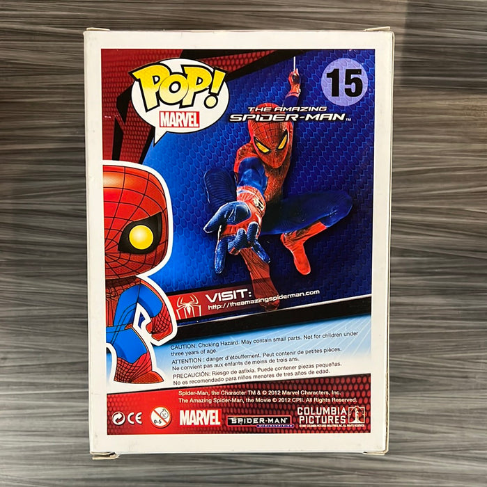 Funko POP! The Amazing Spider-Man: Spider-Man (Damaged Box)[B] #15 — The Pop  Plug