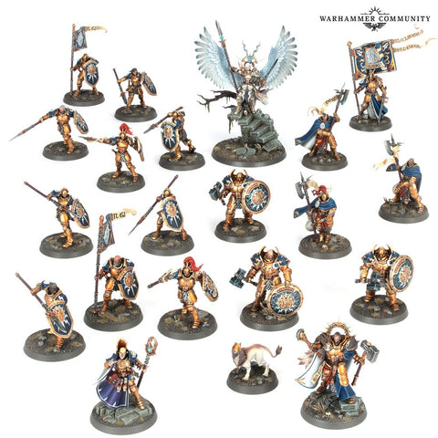 Stormcast Eternal models from Dominion