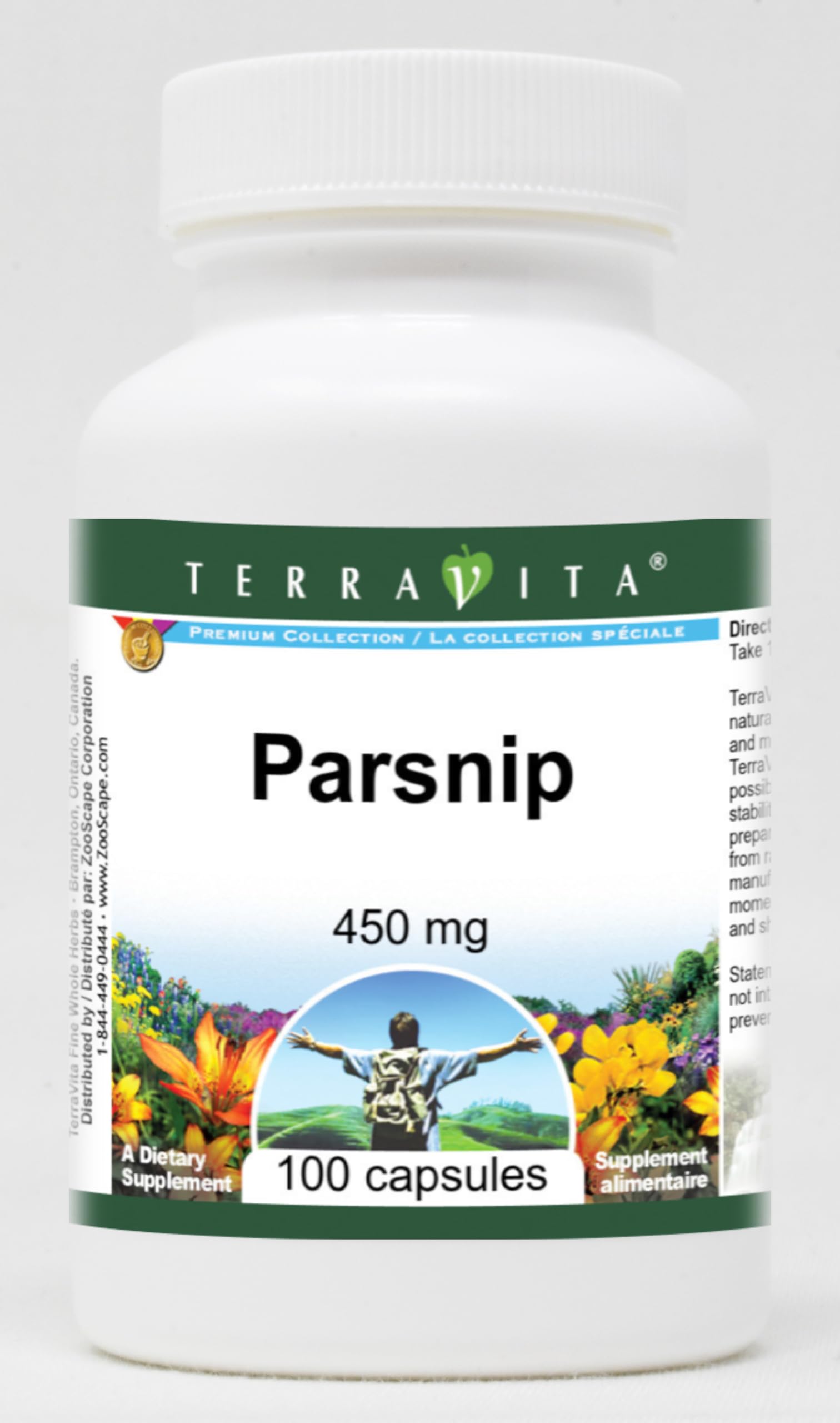 Parsnip - 450 mg (100 Capsules, ZIN: 521077)