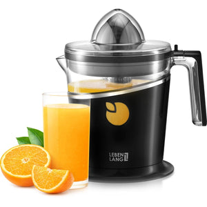 LEBENLANG BPA-Free Orange Juicer Electric - 27 OZ & 2 Cones with Pulp Control I Automatic & Electric Juicer for Citrus Lemon & Oranges I Orange juice squeezer machine Exprimidor de naranjas electrico | LEBENLANG - Under Yours