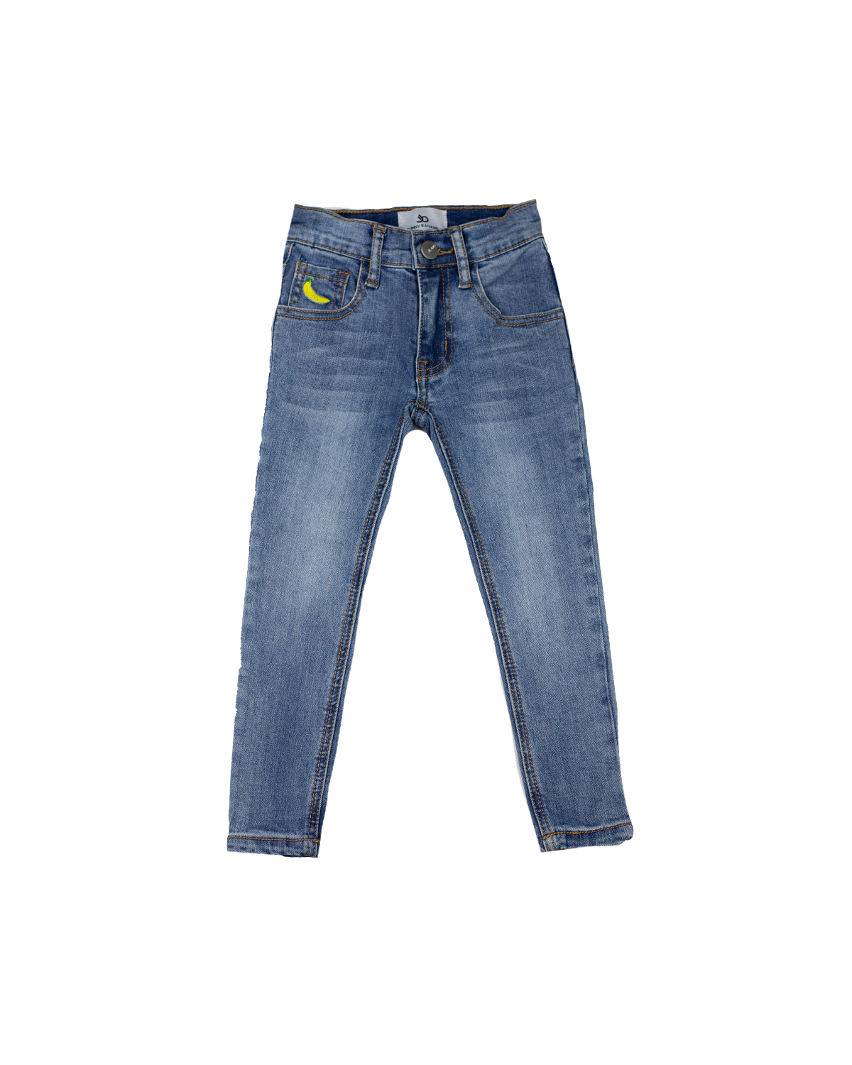 Denim - Medium Wash Skinny Jeans (Ready to Ship) | Johnny Banana Co