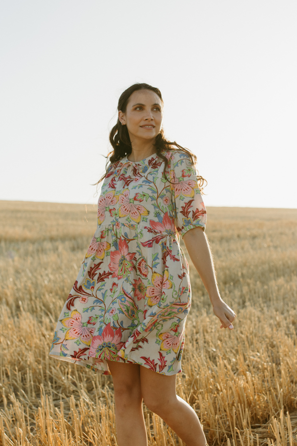 Smock Mini - Floral