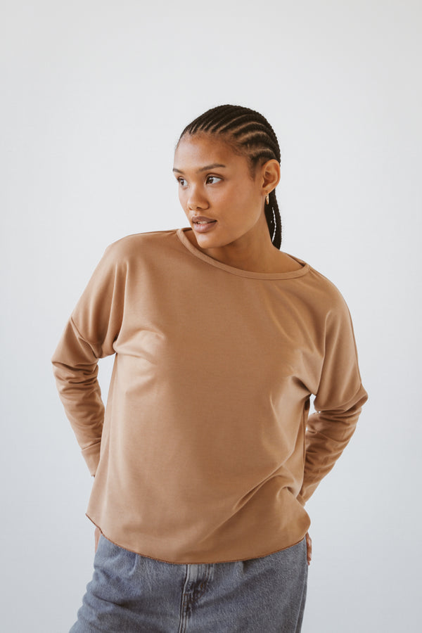 Classic Pullover - Tan