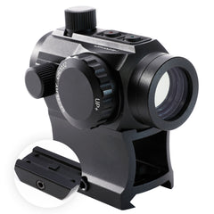 Pinty Scopes | 1*20mm Red Dot Sight, 4 MOA, Riser Included, K9 Lens