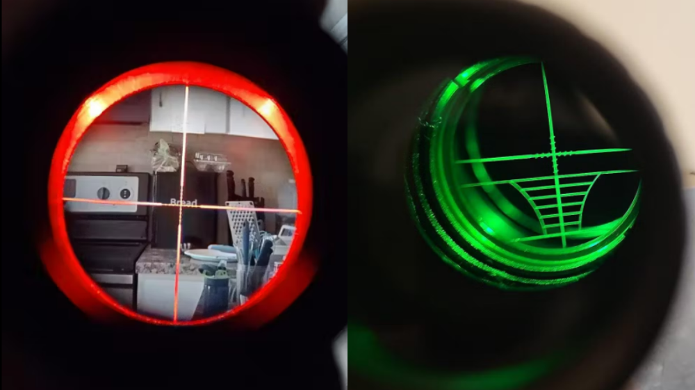 Illuminated reticle