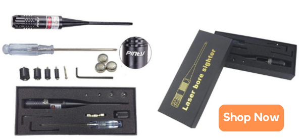 .22mm - .50mm Laser Bore Sighter/Bore Sigh from Pintyt Kit | Pinty Scopes