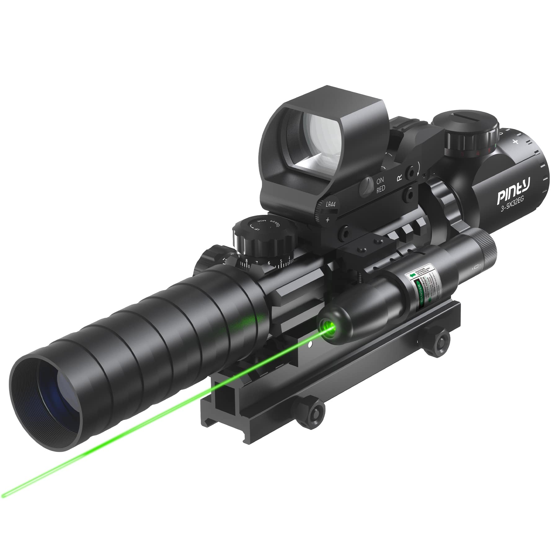 London Solskoldning koncert Pinty | Rifle Scope 3-9x32mmEG Rangefinder/Red & Green Dot Laser Sight/ –  Pinty Scopes