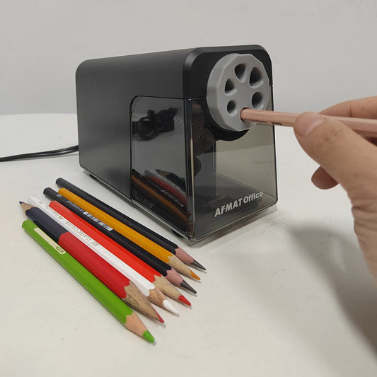 AFMAT Heavy Duty Electric Pencil Sharpener, Classroom Pencil Sharpener