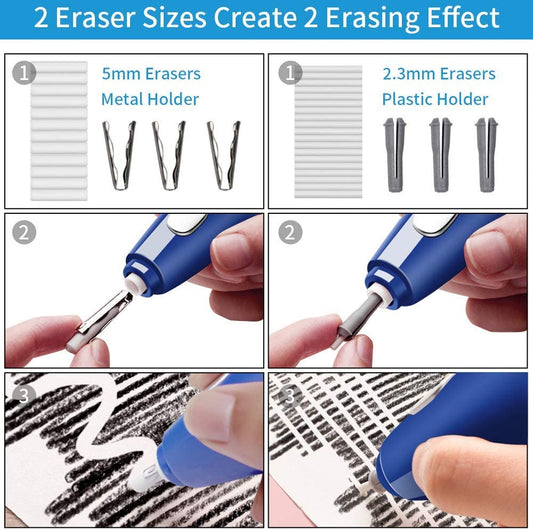 Pencils Rubber Erase Electric, Electric Eraser